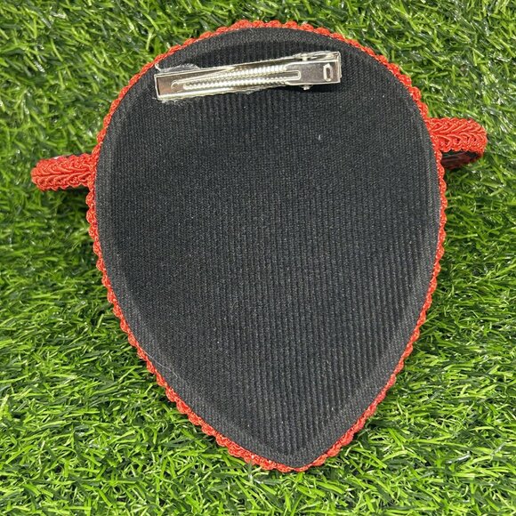 Disney Christmas Dooney Print HANDMADE Mouse Ear Hat/ Fascinator Hat - Picture 3 of 5